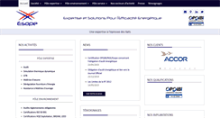 Desktop Screenshot of esope-sas.com
